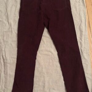 Size 30 ba&sh Rich Maroon Skinny Pants (French size 3)